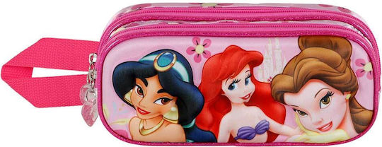 Κασετίνα Διπλή Disney Princess Palace 3d Double Pencil Case 06369