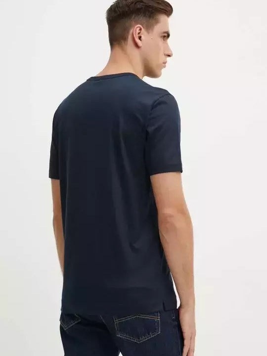 Hugo Boss Herren T-Shirt Kurzarm Marineblau