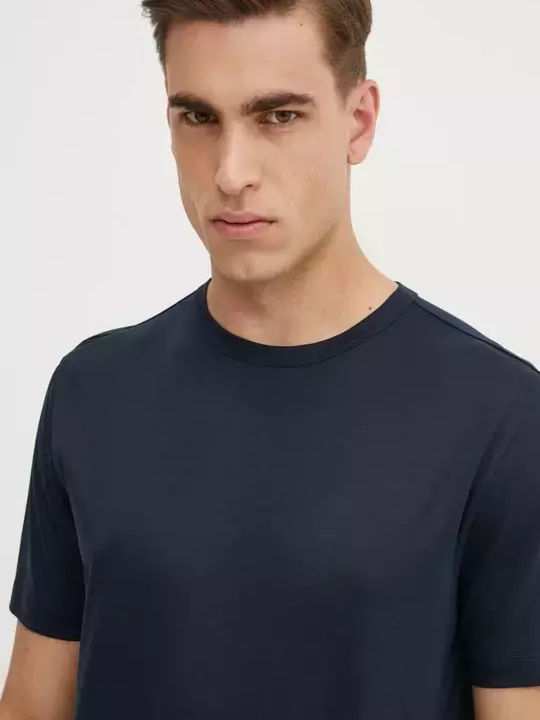 Tシャツ・カットソー BOSS Men T-shirt Blue 1 50513674 404 Hugo Boss T-shirt Navy Blue 50513674-404 | Skroutz.mt