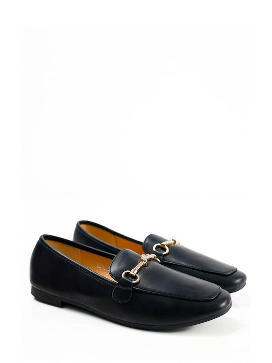 Ligglo Women's Loafers in Black Color