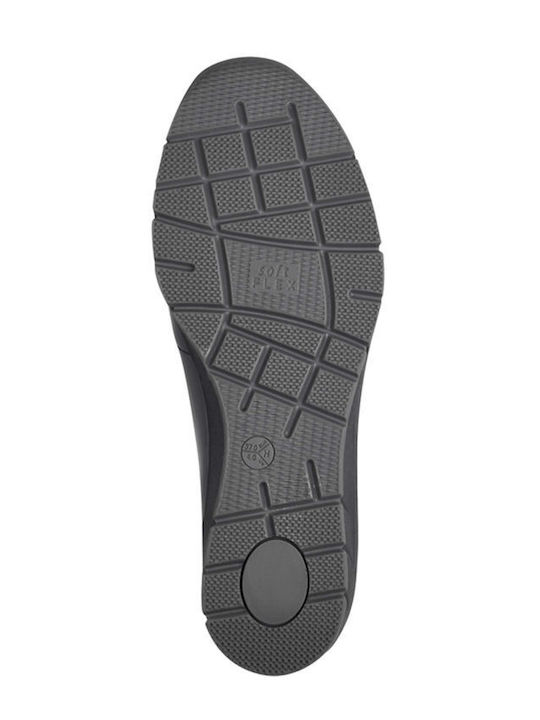 Patent Leather Women's Moccasins in Black Color