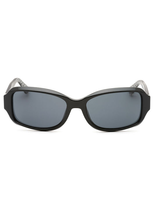 Guess Women's Sunglasses with Black Frame and Gray Lens GU7410 01A