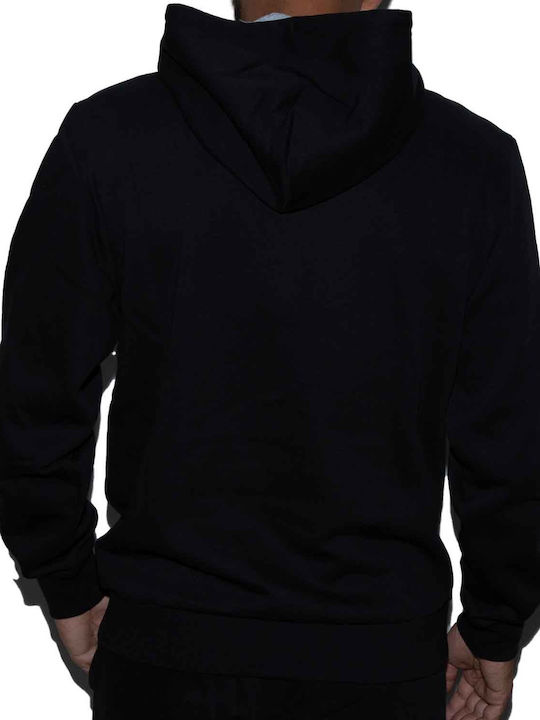 Sweatshirt with Hood Black