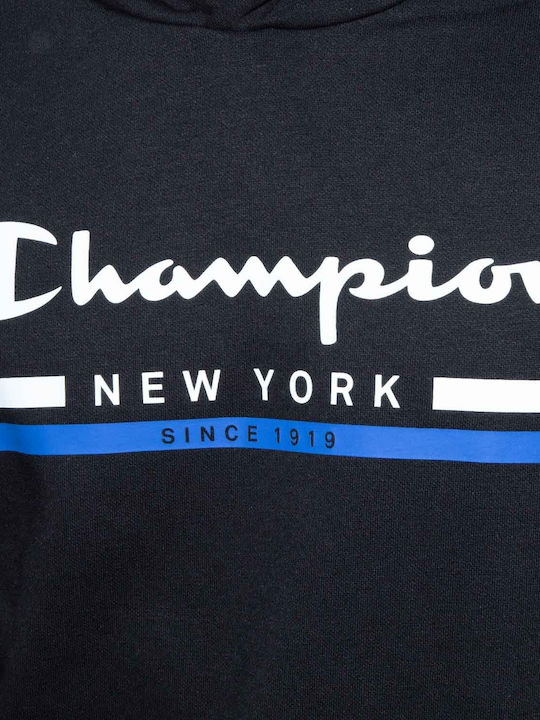 Sweatshirt with Hood Black