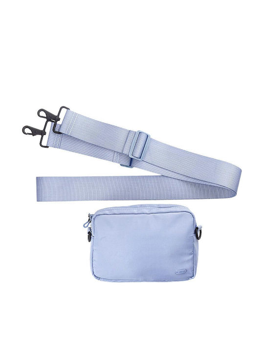Damentasche Schultertasche Hellblau