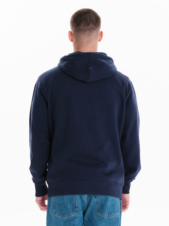 Hooded Blue Sweatshirt