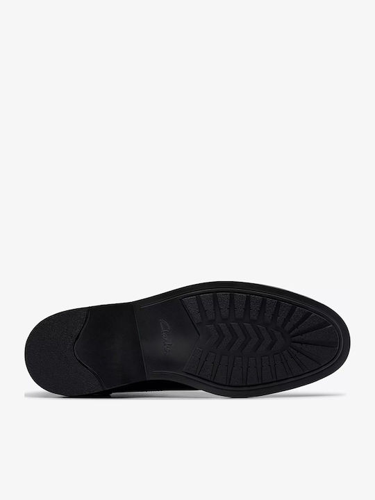 Aldwin Chukka Leather Black Men's Boots