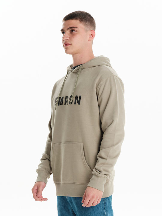 Emerson Herren Sweatshirt mit Kapuze Smoke Green