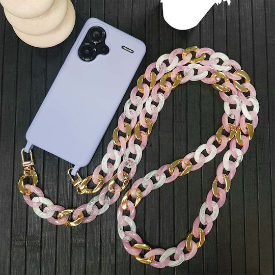 Sonique Neck Strap for Mobile Phones Pink 027K95