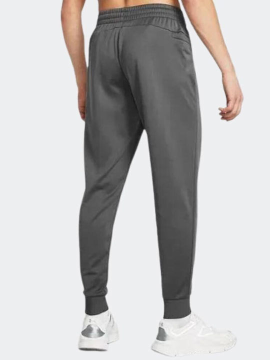 Sweatpants Glossy with Elastic Gray