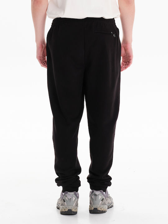 Sweatpants with Elastic Black