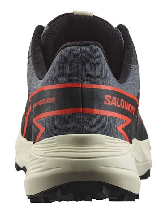 Salomon Thundercross Ανδρικά Ορειβατικά Παπούτσια Αδιάβροχα με Μεμβράνη Gore-Tex Μαύρα