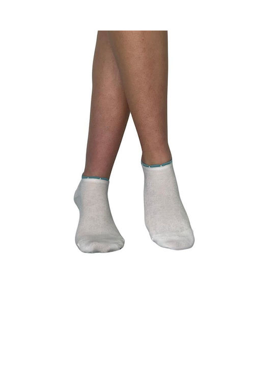 Inizio Women's Socks Ecru/Mint