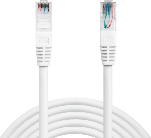 U/UTP Cat.6 Cablu de rețea Ethernet 3m Alb 1buc
