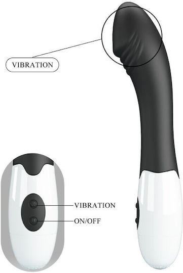 Pretty Love Elemental Δονητής G-Spot 21cm Μαύρος