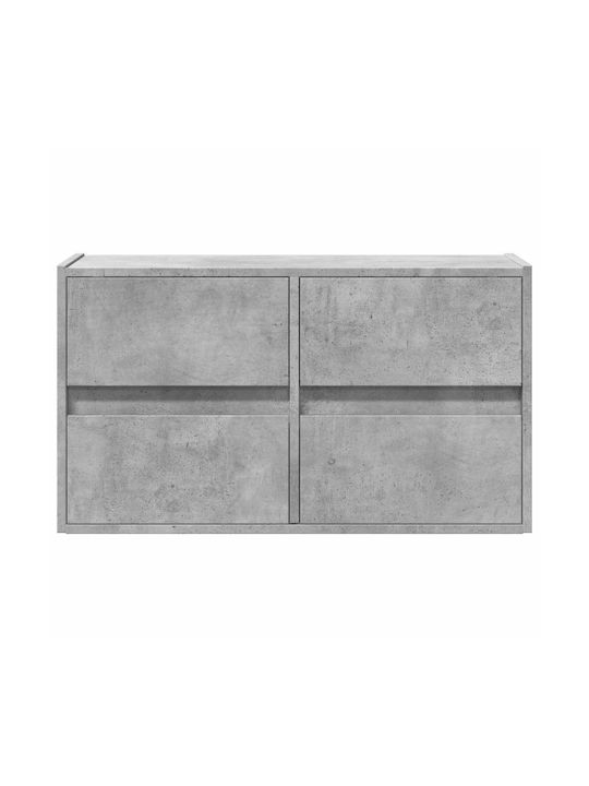TV Stand Gray M80xD31xH45cm
