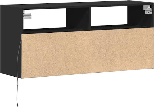 TV-Ständer Schwarz M100xP31xH45cm