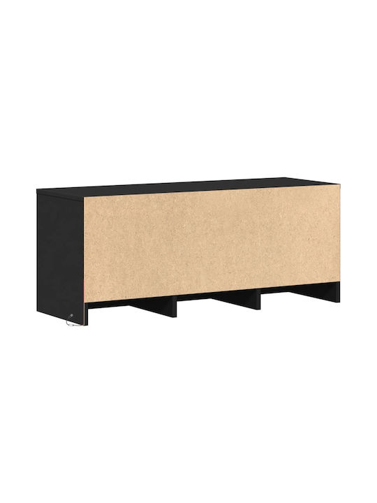 Stand TV Negru L97xA34xÎ40cm