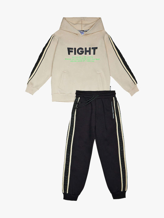 Sprint Kids Sweatpants Set Ivory