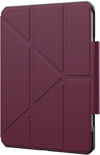 UAG Flip Cover Durable Burgundy (Apple iPad Air 11" 2024 (6 gen)) 124474119049