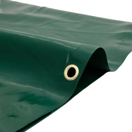 vidaXL Waterproof Tarpaulin 650gr/m² 2.5x1m. Heavy Duty Green