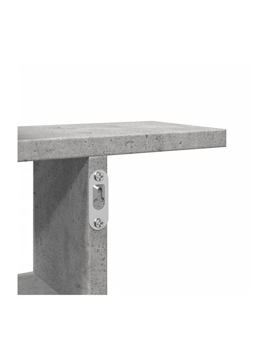 Поставки Стенен Сив 2бр 50x12x50см.
