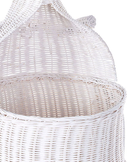 Beliani Children's Storage Basket Made of Straw White