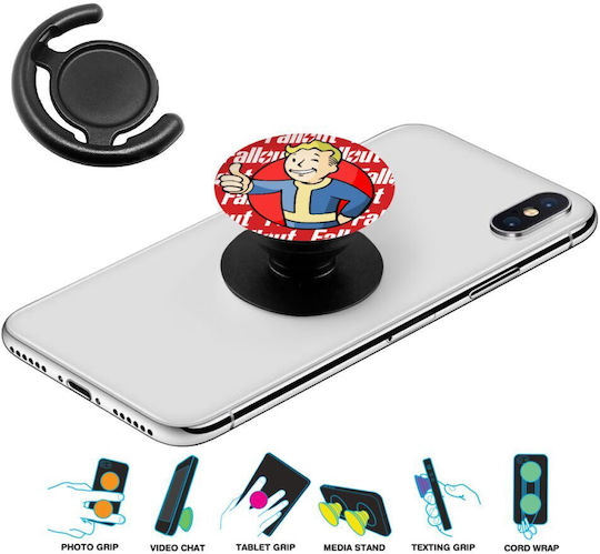 Koupakoupa Pop-Socket Für Handy Fallout Vault Boy KP_26027_Pop-Socket Schwarz