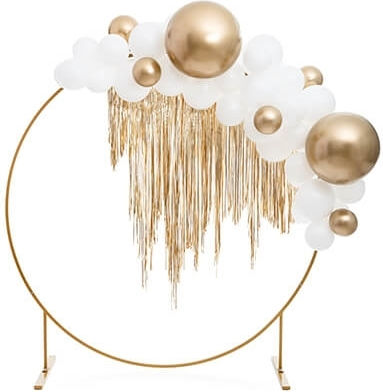 Round Gold Glossy Balloon 60cm 1pc