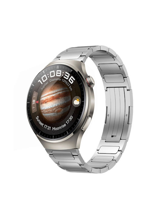 Λουράκι Ασημί (Huawei Watch 4 Pro)