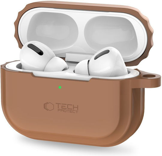 Tech-Protect Silicone Rope Θήκη Σιλικόνης Chocolate Brown για Apple AirPods Pro 2