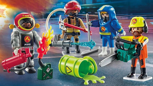 Playmobil Екшън герои Пожарна операция за 5-10 години