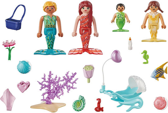 Playmobil Prinzessin Magie Meerjungfrauen-Familie für 4-10 Jahre