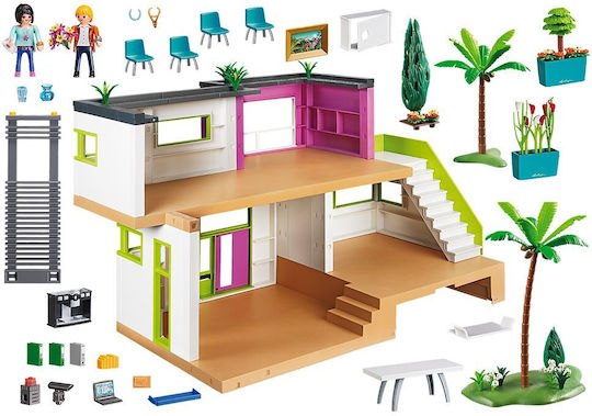 Playmobil Stadtleben Moderne Luxusvilla für 4-10 Jahre