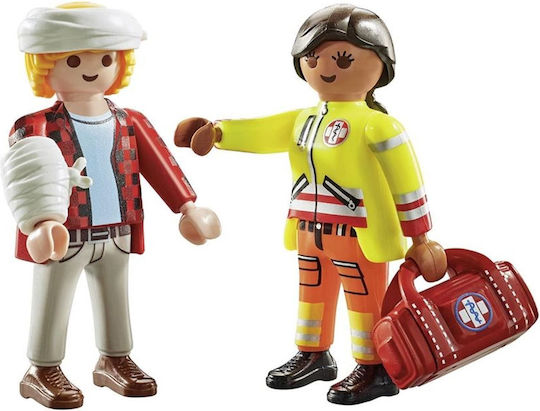 Playmobil Duo Pack Rescue and Injured for 4-10 years old