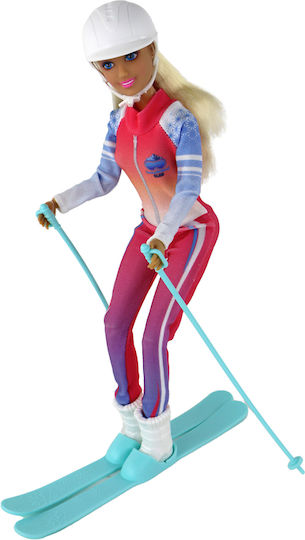 Păpușă Copii Anlily 4 Sporturi Schi Snowboarding Yoga Balet Accesorii