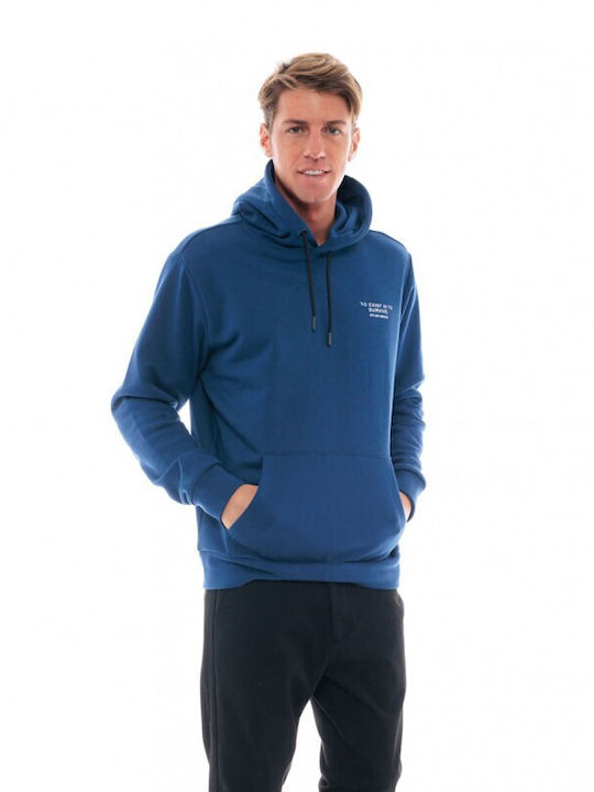 Splendid Men's Sweatshirt with Hood Indigo