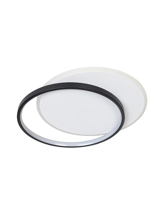 Globobox Deckenleuchte 46cm Schwarz mit Integrierter LED