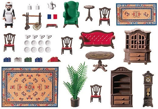 Playmobil Dollhouse Reception Room for 4-10 years old