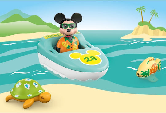 Playmobil Junior Mickey Mouse and his Chris-Craft for 1-4 years old