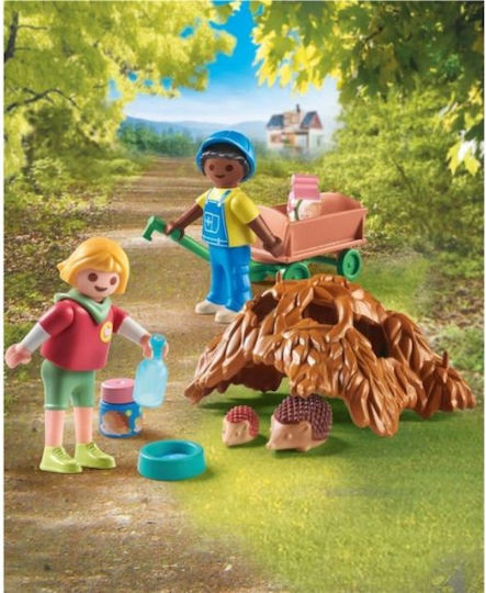 Playmobil MyLife Caring for the Hedgehogs for 4-10 years old