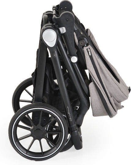Cangaroo Christiano Verstellbar 3 in 1 Baby Kinderwagen Geeignet für Neugeborene Beige 15kg