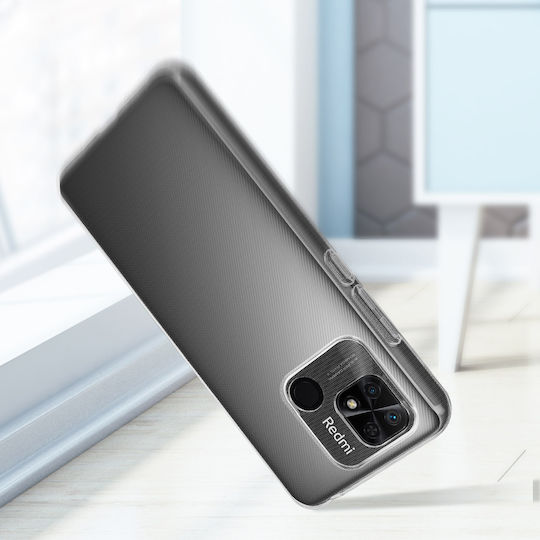 Xiaomi Redmi 10c Silikonhülle Gel Flexibel Dünn Leicht Bigben Transparent