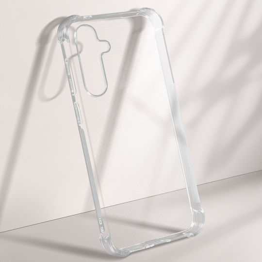 Carcasă Akashi Samsung Galaxy S23 Fe Silicon Moale Colțuri Intărite Transparentă