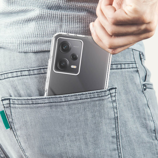 Xiaomi Redmi Note 12 Pro 5G 2m Drop-resistant Transparent Mobile Phone Case