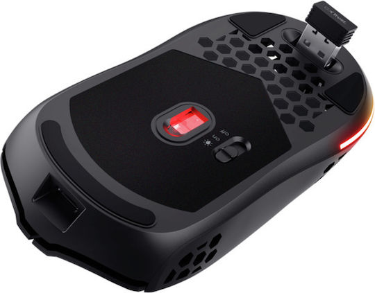 Trust GXT 929 Helox Безжична Геймърска Мишка 4800 DPI Черен