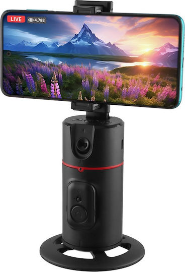 Volte-Tel Selfie Stick Cell Phone Tripod Bluetooth Black
