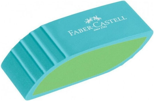 Radiergummi Blatt Zweifarbig 2019 183049 Faber Castell 9555684679789 Spitzen Blau