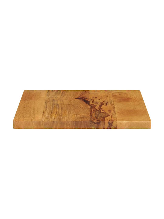 vidaXL Square Table Surface made of Solid Wood Mango - Brown 60x60x2.5cm 371596 1pcs