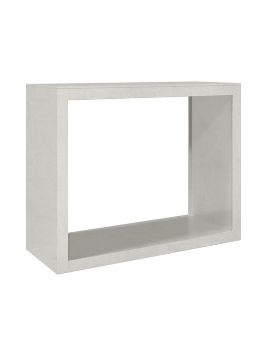 vidaXL Metallisch Regal Holzlagerung 100x40x80cm